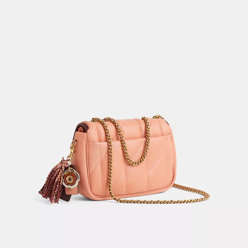 Upcrafted Pillow Madison Shoulder Bag With Quilting