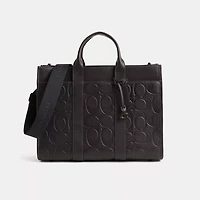Restored Wesley Tote In Maxi Signature Leather