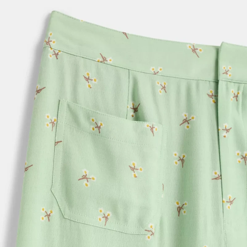 Restored Printed Loom Pants