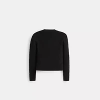 Restored Signature Knit Cropped Cardigan