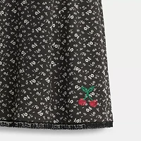 Restored Floral V-Neck Dress