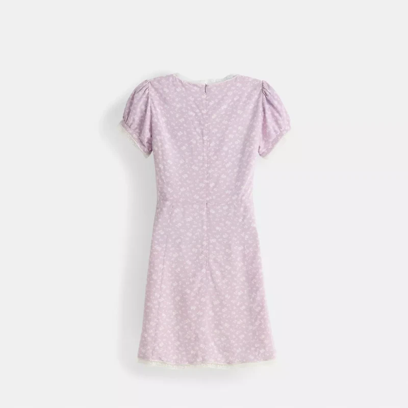 Restored Floral V-Neck Dress