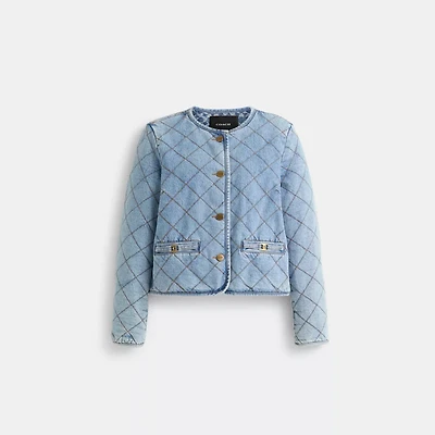 Restored Heritage C Quilted Denim Jacket