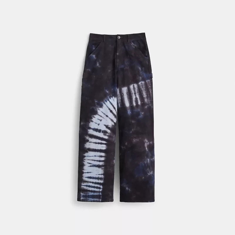 Restored Tie-Dye Painter Pants