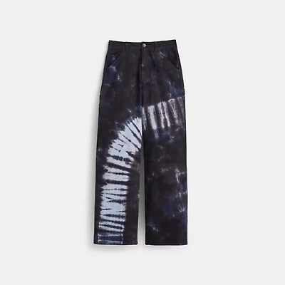 Restored Tie-Dye Painter Pants