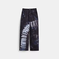 Restored Tie-Dye Painter Pants
