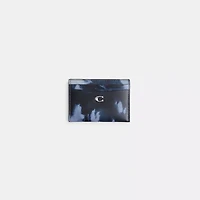 Restored Essential Card Case With Tie-Dye Print