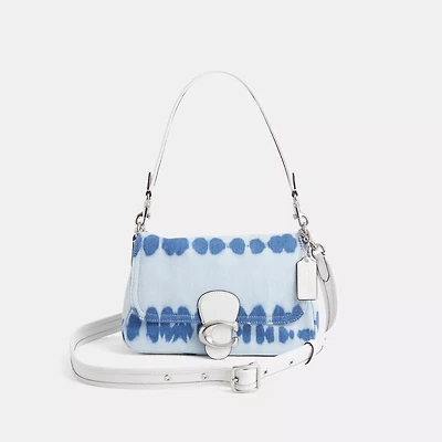 Restored Soft Tabby Shoulder Bag With Tie-Dye