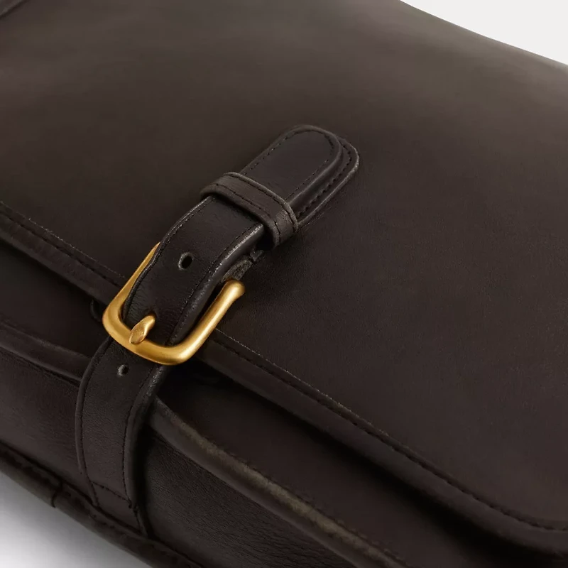 Vintage Saddle Pouch Large