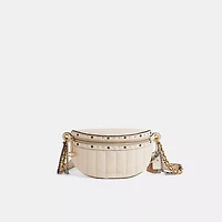 Upcrafted Chain Belt Bag With Quilting