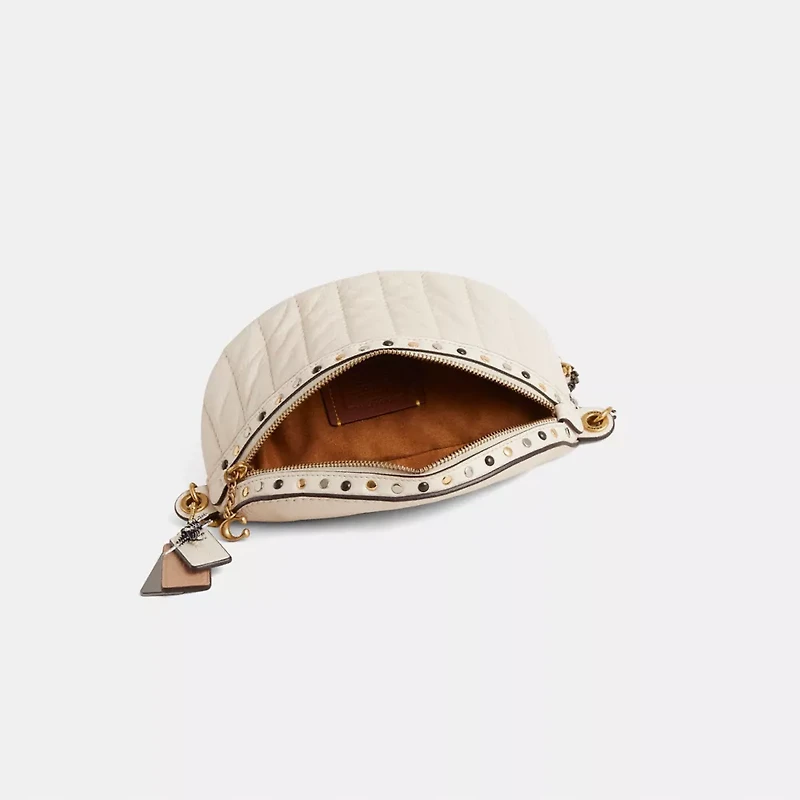 Upcrafted Chain Belt Bag With Quilting