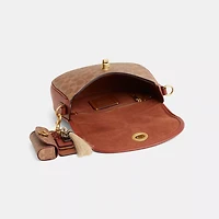 Reloved Willow Saddle Bag In Signature Canvas
