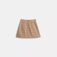 Restored Signature Short Skirt