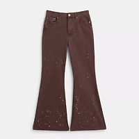 Restored Canvas Boot Cut Jeans