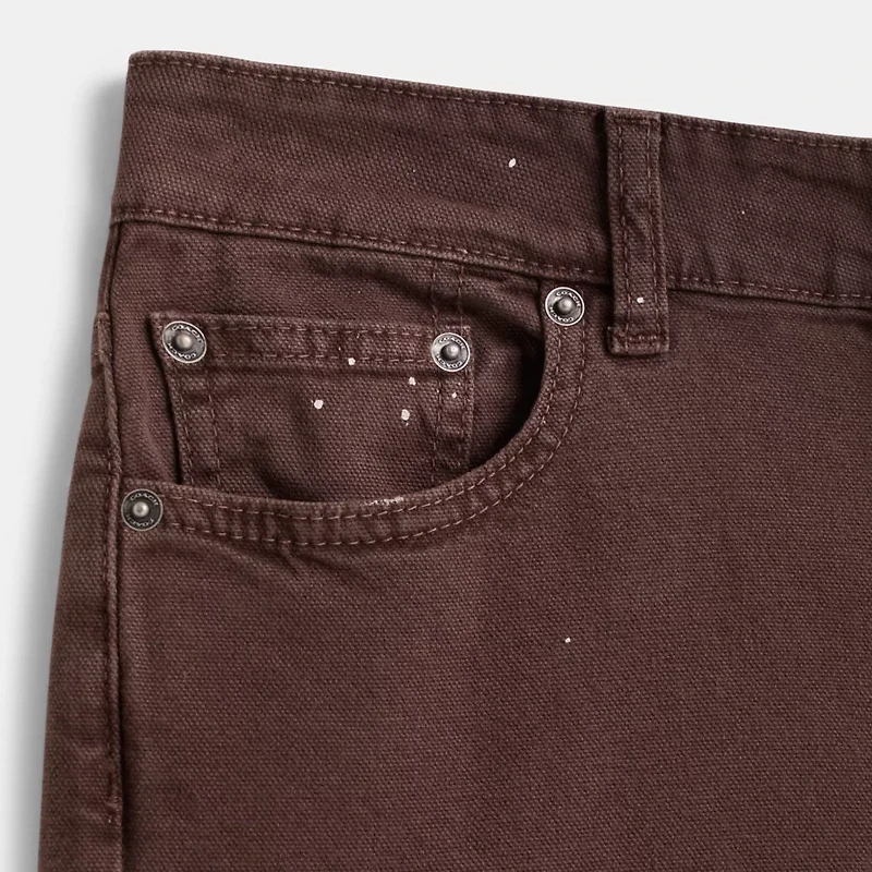Restored Canvas Boot Cut Jeans