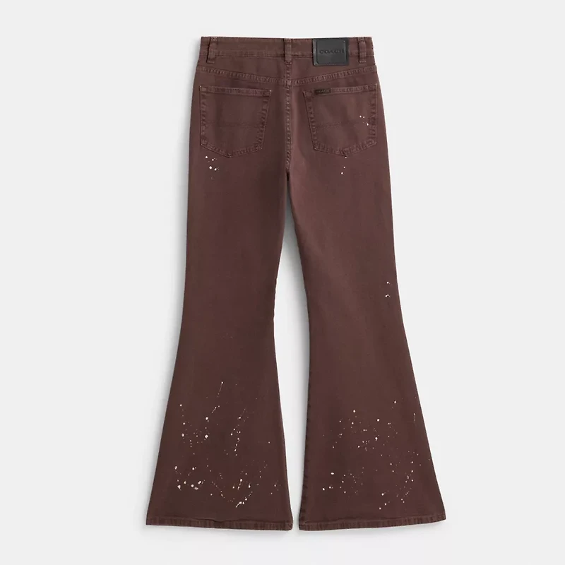 Restored Canvas Boot Cut Jeans