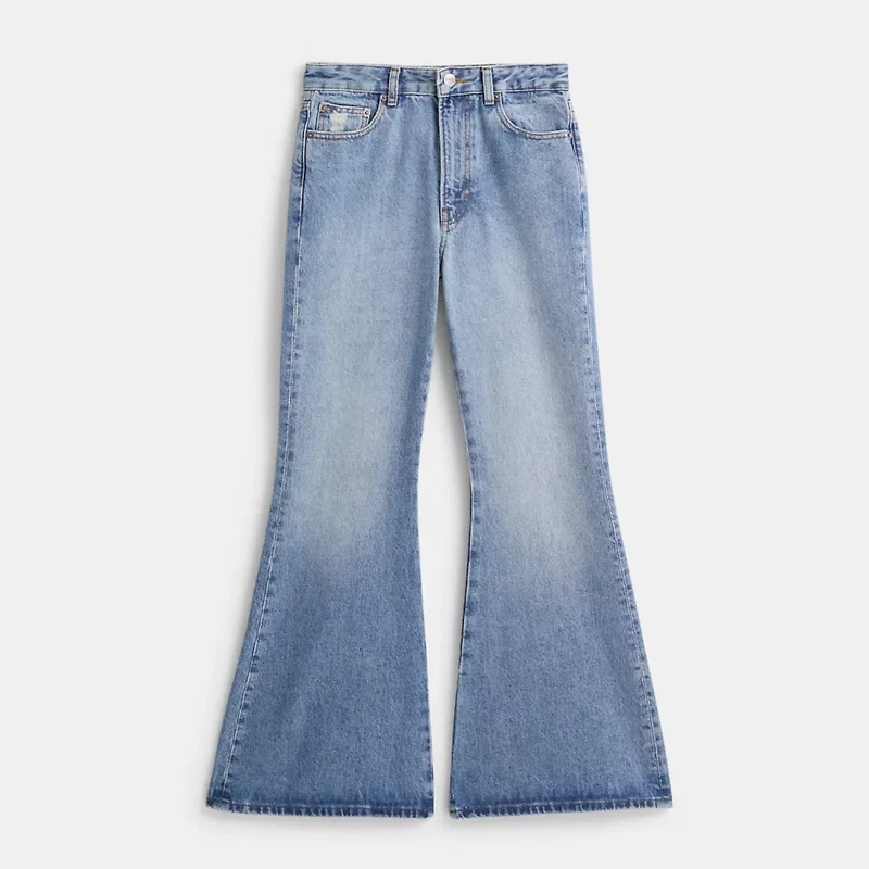 Restored Denim Boot Cut Jeans