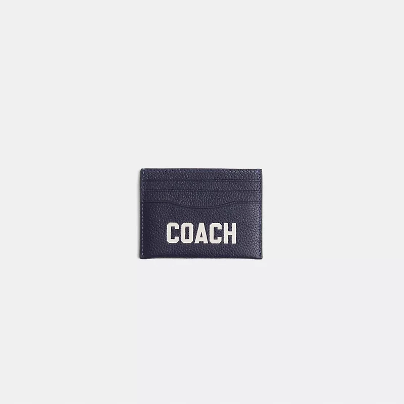 Restored Card Case With Coach Graphic