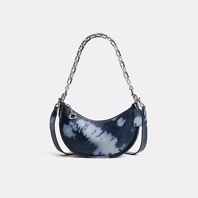 Restored Mira Shoulder Bag With Tie-Dye Print