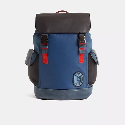 Restored Rivington Backpack In Colorblock With Coach Patch