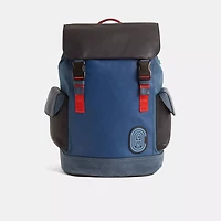 Restored Rivington Backpack In Colorblock With Coach Patch