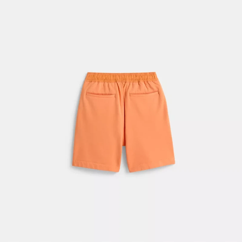 Restored Mixed Material Shorts