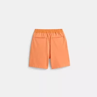 Restored Mixed Material Shorts