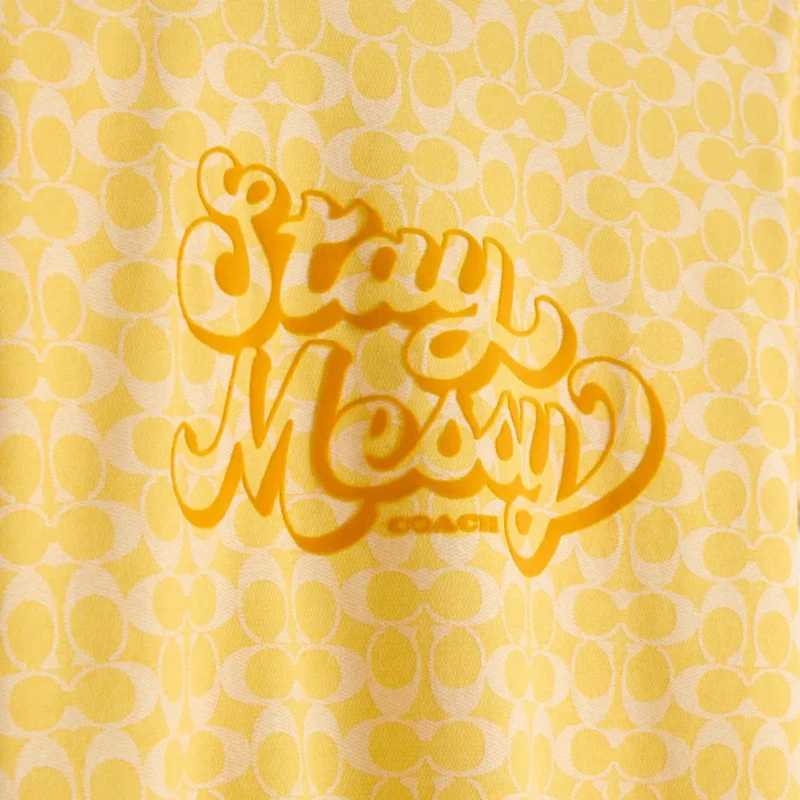 Restored Signature Stay Messy T-Shirt