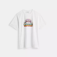 Restored Rainbow Horse And Carriage T-Shirt