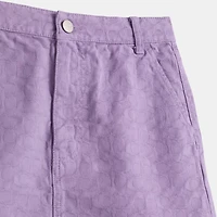 Restored Signature Denim Skirt