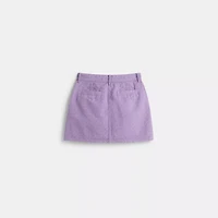 Restored Signature Denim Skirt