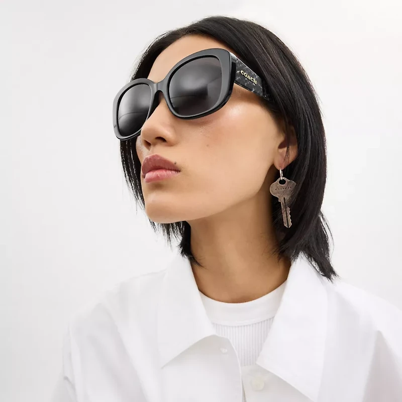 Signature Oversized Square Sunglasses