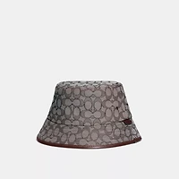 Signature Jacquard Bucket Hat