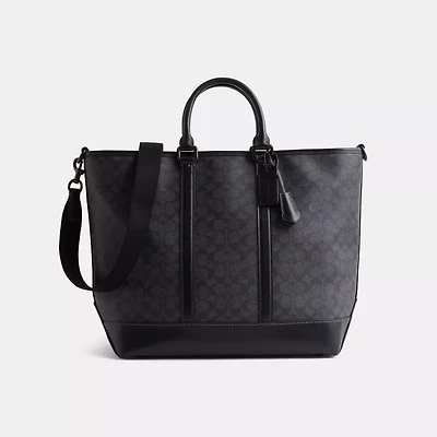 Restored Metropolitan Carryall Bag In Signature Canvas