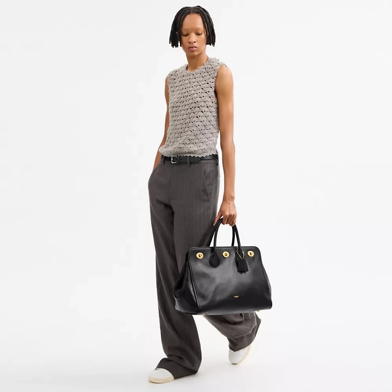 Buy Now Turnlock Tote Bag 40