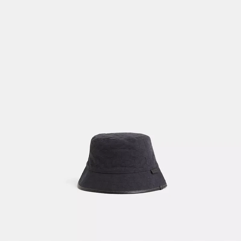Restored Signature Denim Bucket Hat