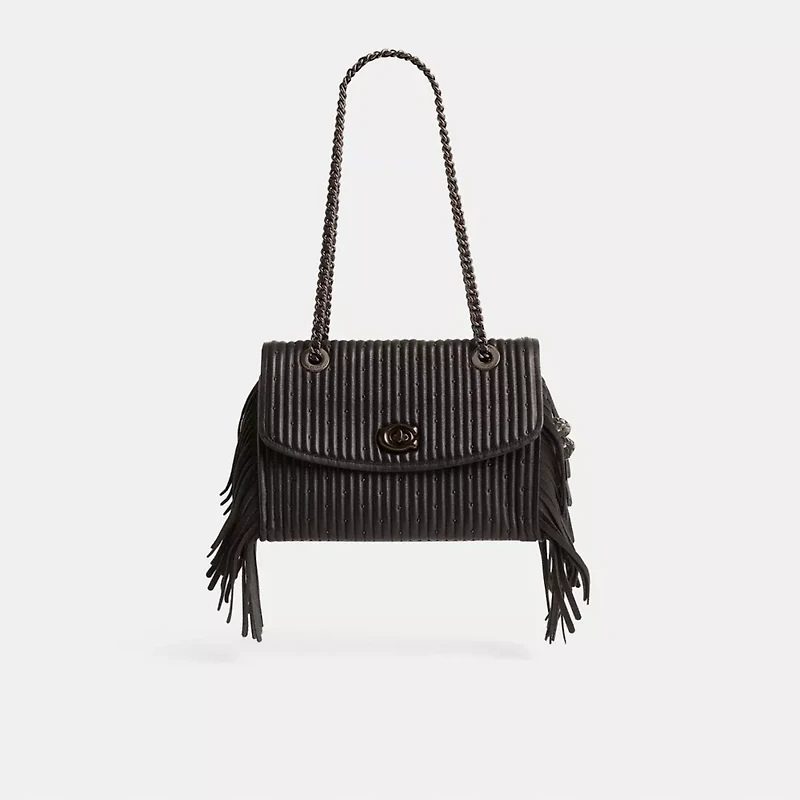 Reloved Parker With Quilting And Rivets