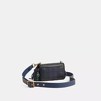 Reloved Bandit Crossbody Bag With Plaid Print