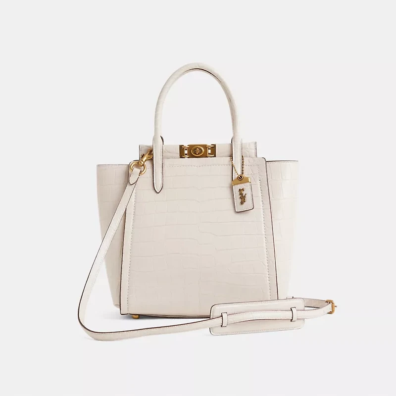 Restored Troupe Tote In Alligator