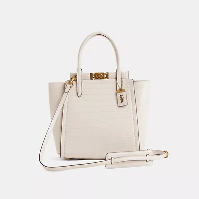 Restored Troupe Tote In Alligator
