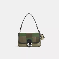 Reloved Soft Tabby Shoulder Bag With Snakeskin Detail