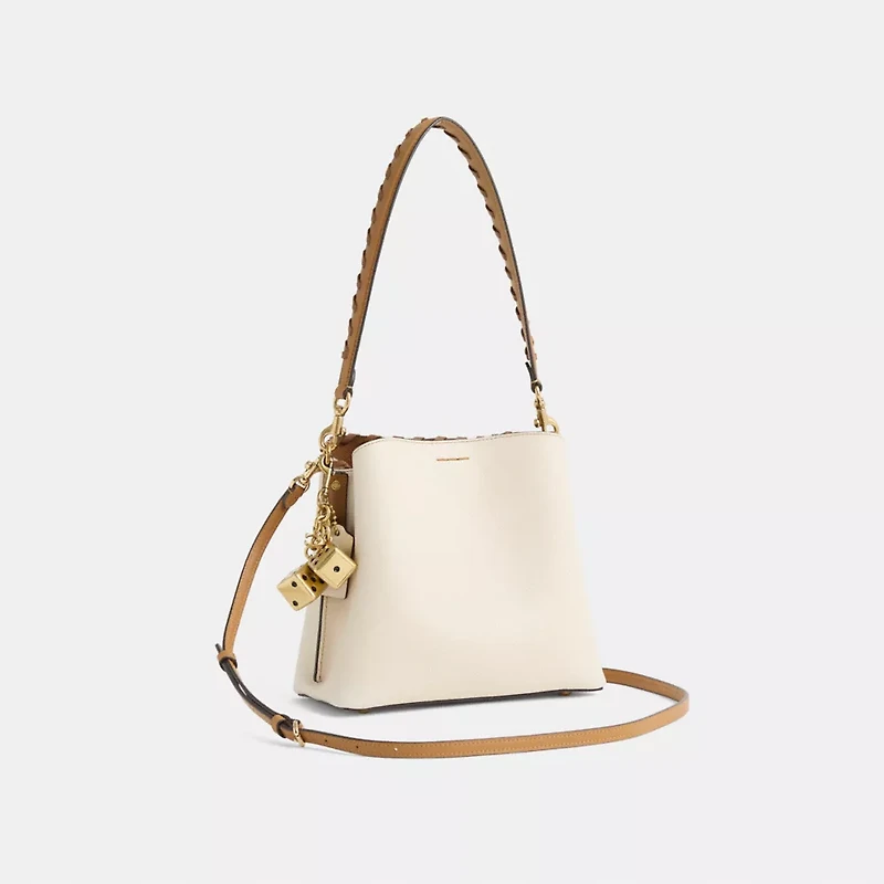 Reloved Willow Bucket Bag In Colorblock