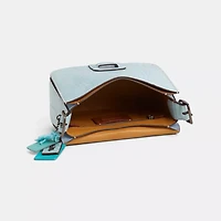 Reloved Courier Bag In Crocodile