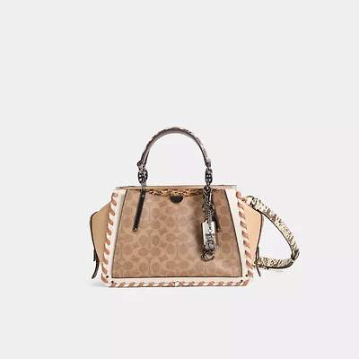 Reloved Dreamer In Signature Canvas With Snakeskin Detail