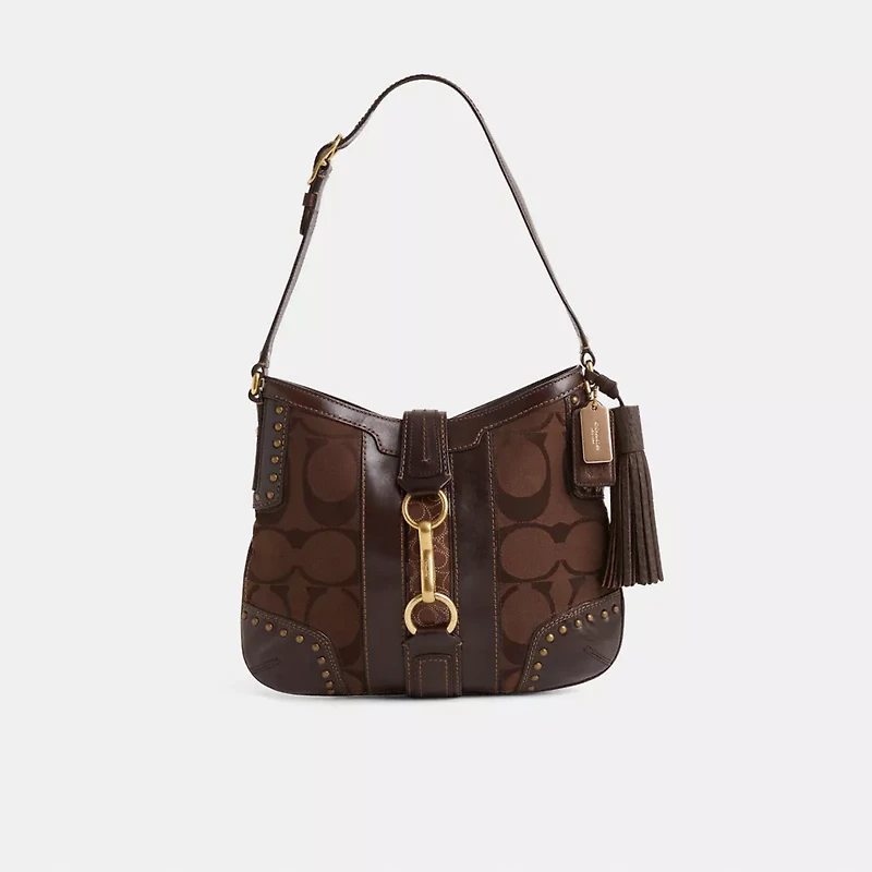 Reloved Hamptons Stripe Hobo