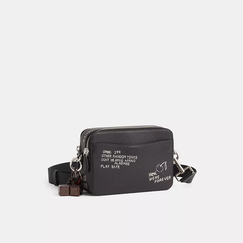 Custom Charter Crossbody Bag 24 With Sketch Print