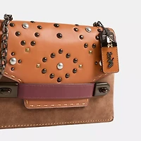 Custom Coach Swagger Chain Crossbody In Colorblock