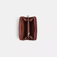Vintage Classic Zip Around Compact Clutch