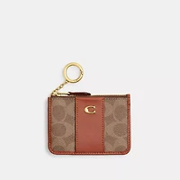 Essential Mini Id Card Case In Signature Canvas
