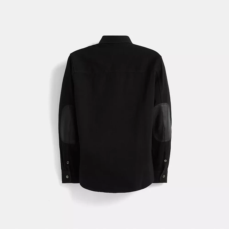 Restored Trompe L'oeil Denim Shirt